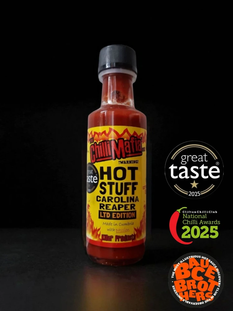 Hot Stuff Carolina Reaper Sauce 100ml
