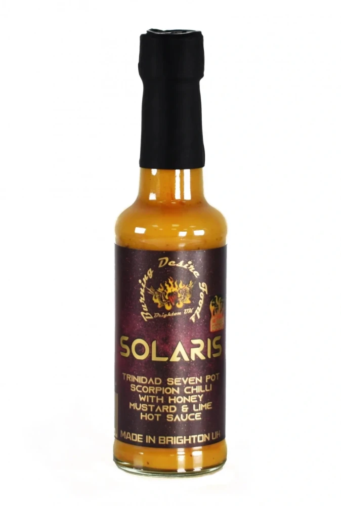 Solaris - 7 Pot Scorpion Chilli, Honey, Mustard & Lime 148ml