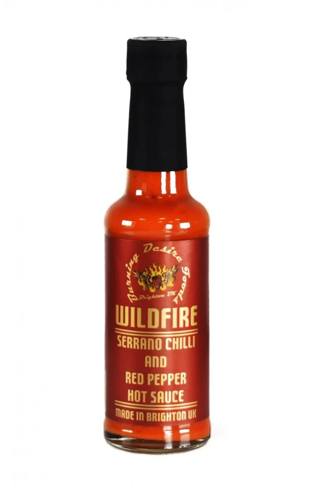 Wildfire Serrano & Red Pepper Hot Sauce 148ml